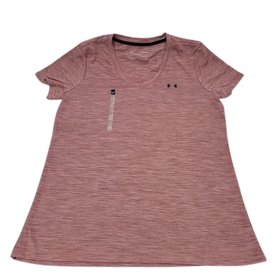 Under Armour Velocity Twist V-Neck Women's Short Sleeve Size Medium 1299590-688 - Image 1 of 4