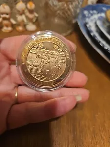Moneta medaglia bronzo Franklin Mint Storia degli Stati Uniti 1810 - Foto 1 di 3