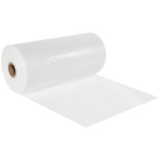 Dropship 1 Pack Of Poly Tubing On Roll; Clear 8 X 1100'. Ultra Thick 4 Mil Plastic  Bags For Heavy Weight; Odd-Size Items; Long Cylinder Objects. Poly Tubing  Roll For Industrial; Food