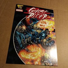 GHOST RIDER #1/2 MARVEL COMICS WIZARD MAIL AWAY EXCLUSIVE (2001) NO COA "HOT" !!