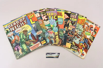 Lot 11 Bronze Age Marvel Horror Comics Dead of Night Vault of Evil Son of Satan+ - Image 1 of 4