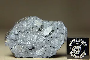 NWA 10973 Lunar Feldspathic Regolith Breccia Meteorite dalla Luna 3,35 grammi - Foto 1 di 1