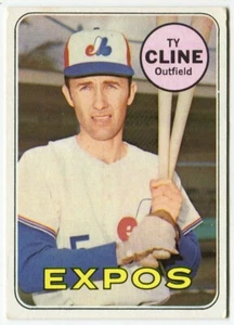 1969 Topps #442 Ty Cline Montreal Expos - Picture 1 of 2