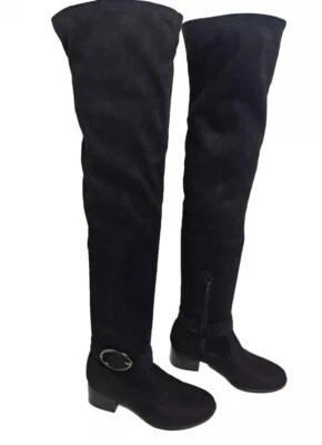 Botas por encima de la rodilla Naturalizer Dalyn punta redonda negras talla 5M Foto 1 de 4