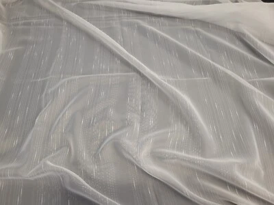 Gardinenstoff REST 130cm x 160cm Stores Gardinen Polyester Komplettstück RG-076 - Bild 1 von 4