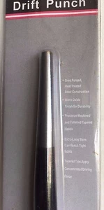 1/4" X 12" DRIFT PUNCH, LINING UP PUNCH, DROP FORGED, HEAT TREATED - Picture 1 of 4