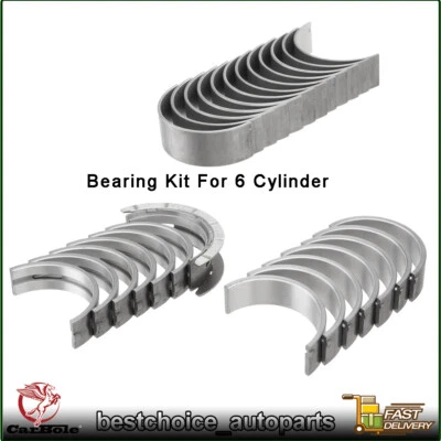 Rodamientos de varilla principal para Chevrolet Trailblazer LS 2002-2006 deportivo utilitario 4,2 L L6 Foto 1 de 4