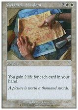 Magic the Gathering MTG Gerrard's Wisdom (16) Seventh Edition   NM