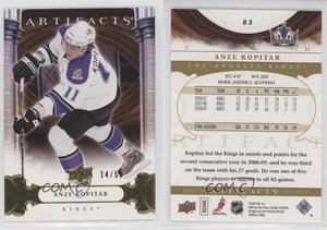 2009-10 Upper Deck Artifacts Gold /50 Anze Kopitar #83