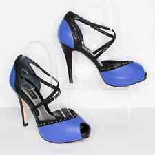 White House Black Market WHBM Women's Heels Adri Studded D'orsay Size 6.5 | AJ