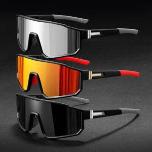 Sports Sunglasses Polarized Mirrored Shades Outdoor Cycling Golf Fishing Goggle - Picture 1 of 23