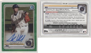 2020 Bowman Chrome Prospects Auto Green Refractor /99 Adam Hill #CPA-AHI Auto