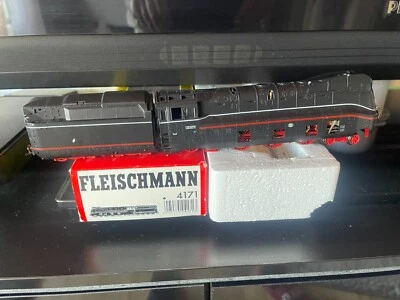 Fleischmann H0 4171 Stromlinienlok der DRG 03.10 analog,  TOP + OVP - Bild 1 von 3