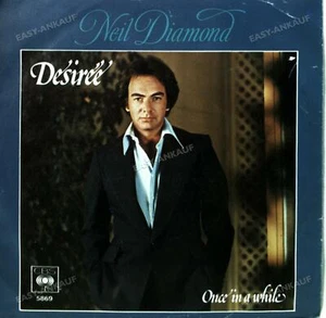 Neil Diamond - Desirée / Once In A While 7in 1977 (VG/VG) . - Picture 1 of 1