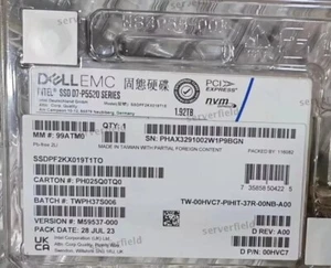 Intel P5520 1.92TB DELL 2.5" NVME PCIe U.2 SSDPF2KX019T1TO Solid State Drive New - Picture 1 of 3
