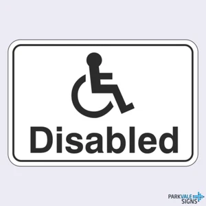 Disabled Parking General Sign - Picture 1 of 1