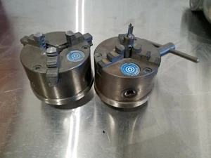 3" Mini YAUSA Lathe Chuck Precision Turning 3 Jaw Lathe Chuck - Picture 1 of 9