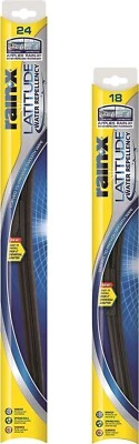 Rain-X Latitude 2-In-1 Water Repellent Wiper Blades 24" 18" Windshield Wipers - Image 1 of 4