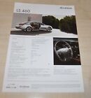 Lexus LS 460 Specification Brochure Prospekt RU Edition