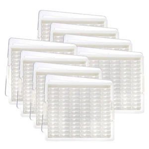 Elizabeth Ward Bead Storage Solutions 82 Pc Tiny Supplies Organizer, 8 Pack - Picture 1 of 12