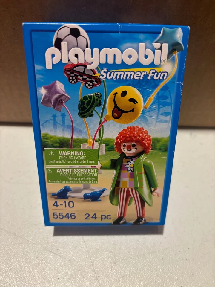 Playmobil 5546 Circus Clown Balloon Set Retired New in Box - Image 1 of 1