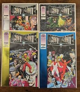 Lot of 4 Deathmate Prologue Black Yellow Blue Valiant Comics (1993) 1st Gen13 - Picture 1 of 5
