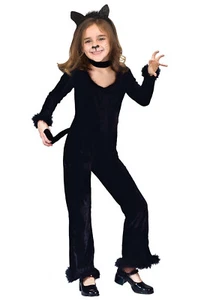 Brand New Playful Kitty Black Cat Child Costume - Picture 1 of 1