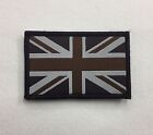 Union Jack Subdued Badge Trf, Military, Army, Sleeve, Arm, Patch, Hook Loop