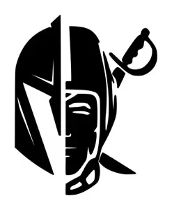 Decalcomania Las Vegas Raiders Golden Knights #2 scegli misura, colore - Foto 1 di 2