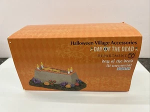 Dept 56 Halloween - Day of the Dead Lit Memorial #6005562 New - Picture 1 of 2