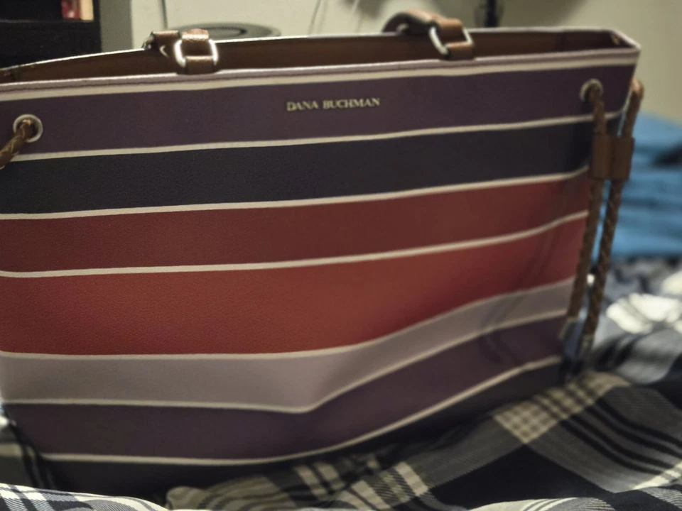 DANA Buchman STRIPE Purse - Image 1 of 3