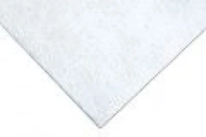 Tela de fieltro brillante acrílico blanco 23 x 30 cm artesanías - Imagen 1 de 1