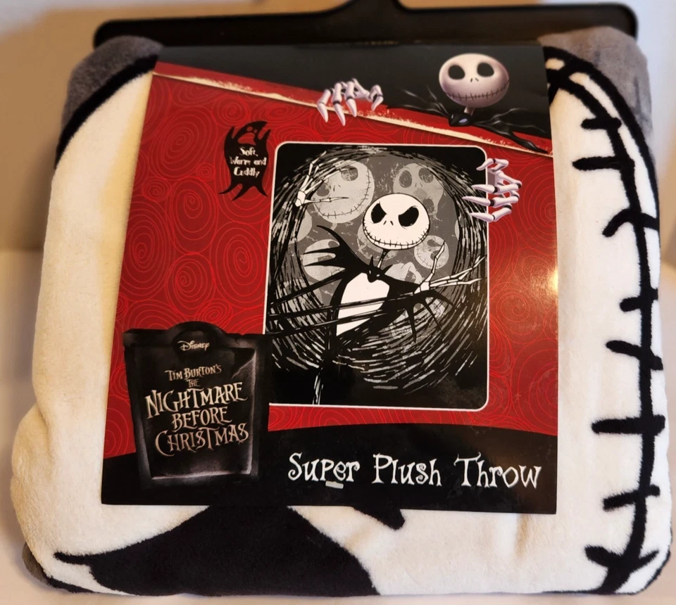 Pesadilla antes de Navidad Jack Skellington súper peluche tiro 46 x 60 Foto 1 de 1