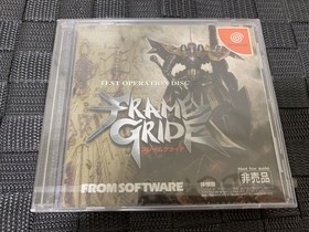 Dreamcast DC Frame Glide Trial Version Software Unopened Rare
