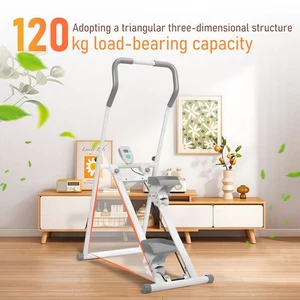 Arrampicatrice verticale, stepper per scale, stepper con manubrio regolabile - Foto 1 di 15