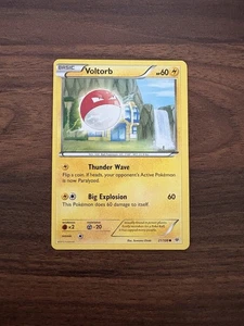 Juego base de cartas Pokémon Voltorb Roaring Skies 2015 #21/108 casi nuevo - Imagen 1 de 5