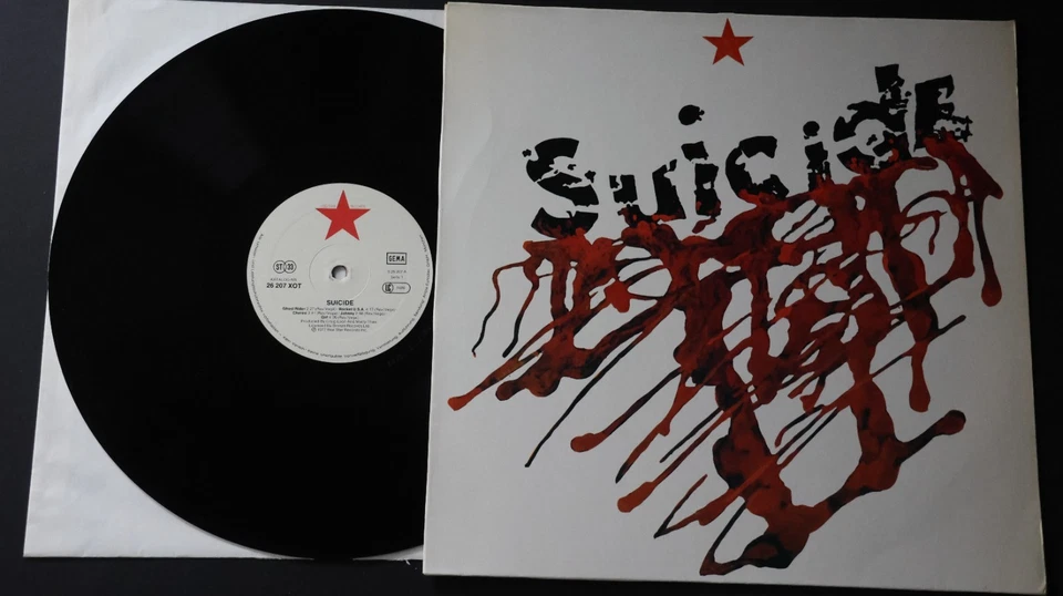 Suicide – Suicide LP VINYL ELECTRONIC EXPERIMENTAL INDIE ROCK 1978 26 207 XOT - Bild 1 von 4