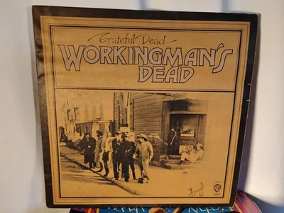 Grateful Dead Workingman's Dead 1973 Vinyl Warner Bros Records - Image 1 of 4