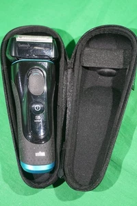 Braun S5 Wet & Dry Electric Razor Black & Blue Series 5 - Foto 1 di 4