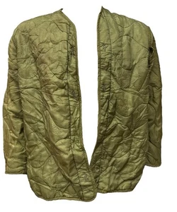 US M-65 FELDJACKE STEPPMANTEL LINER OD Green Gr. SMALL - Bild 1 von 3