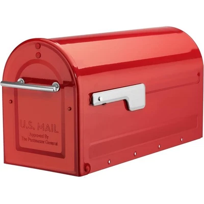 Elegant Locking Wall Mounted Mailbox Secure Package Delivery Outdoor Use - Image 1 of 4