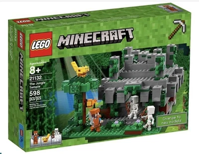 Lego 21132 Minecraft The Jungle Temple 100% Complete Set - rare, retired - Image 1 of 4