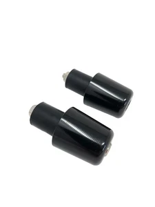 Black Bar Ends for 7/8" (22mm) or 1" (25mm) Handlebars - Finishing Touch - Picture 1 of 5