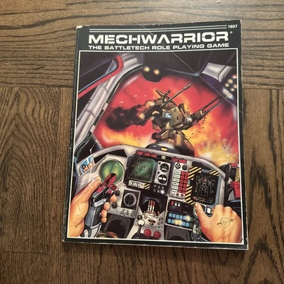 Juego de rol vintage MechWarrior The BattleTech 1607 FASA 1986 usado Foto 1 de 4