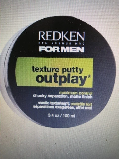 Redken For Men Outplay Texture Putty Maximum Control Chunky Matte 3.4 Oz NEW - Image 1 of 1