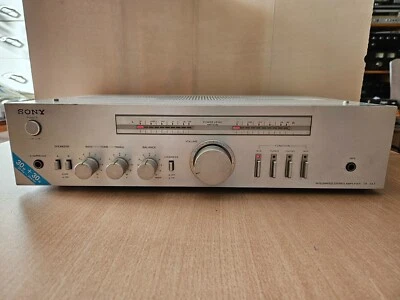 Sony TA-343 amplificatore stereo amplifier vintage 1983 - Immagine 1 di 4
