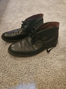 Johnston & Murphy Copeland 25-2021 Men's Chukka Black Sheepskin Boots Size 10.5M - Picture 1 of 14