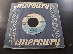 Delegation – In Love's Time NM Original Promo 45RPM Mercury Record 1981 DISCO - Picture 1 of 3