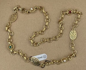 Vintage Louis Féraud Statement Collier 84 cm ( S 6666) - Picture 1 of 5