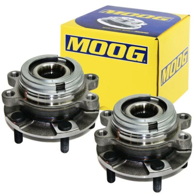 Par de bujes de cojinete de rueda delantera MOOG para Nissan Altima Murano Máxima Infiniti QX60 Foto 1 de 4